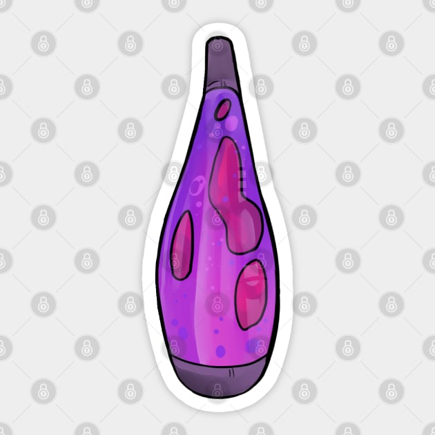 Lava Lamp Sticker by WiliamGlowing
